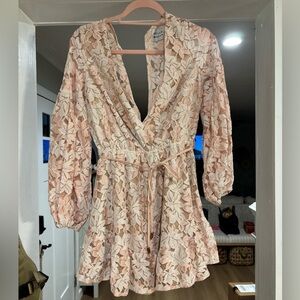 Floral lace mini dress from Hello Molly size S